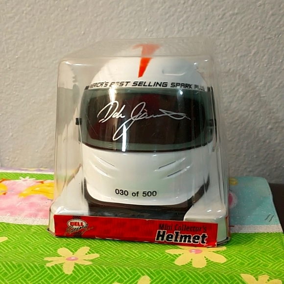 Dale Jarrett Signed Mini Helmet - Picture 1 of 7